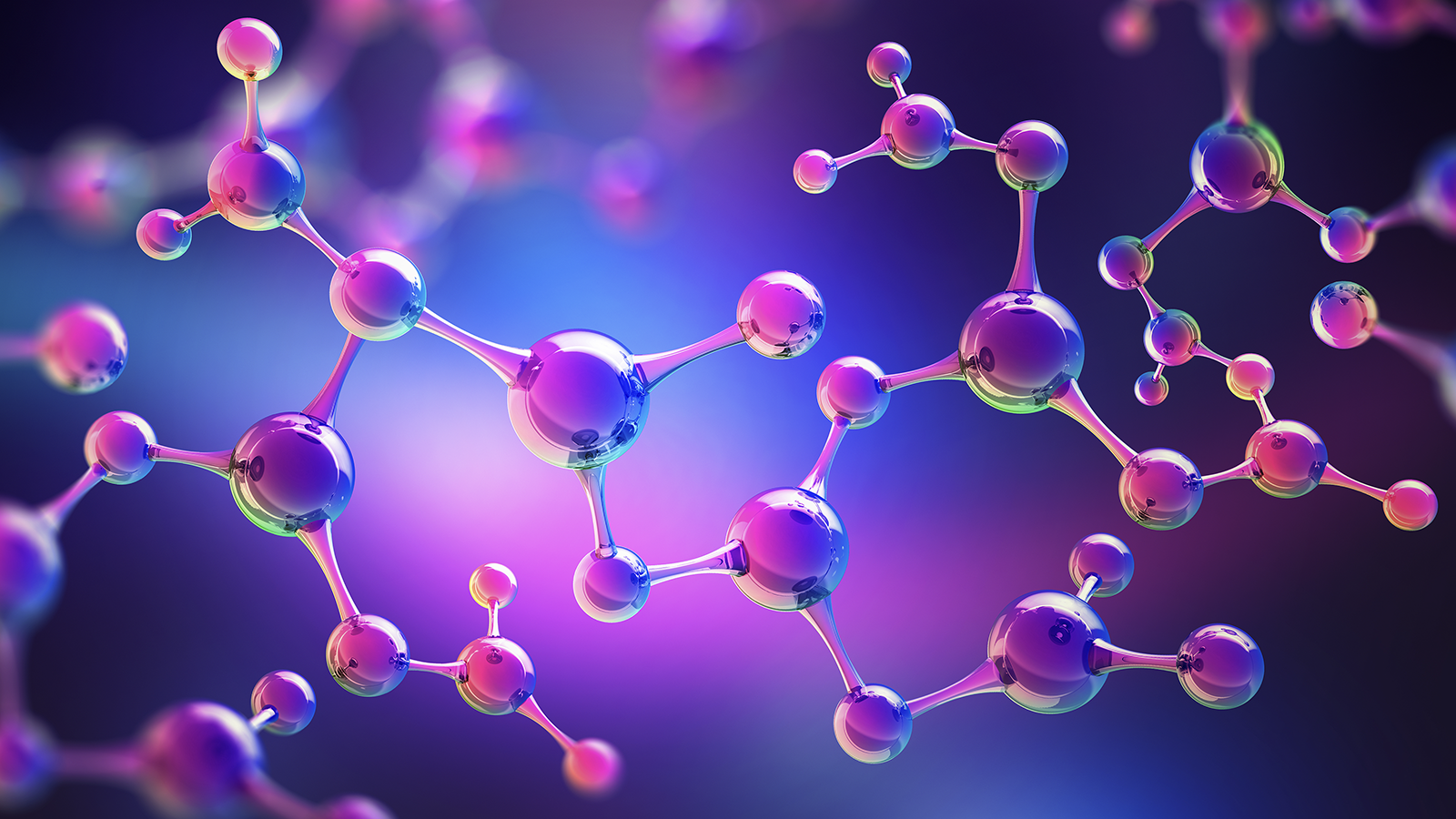 Adobe Stock image of molecules