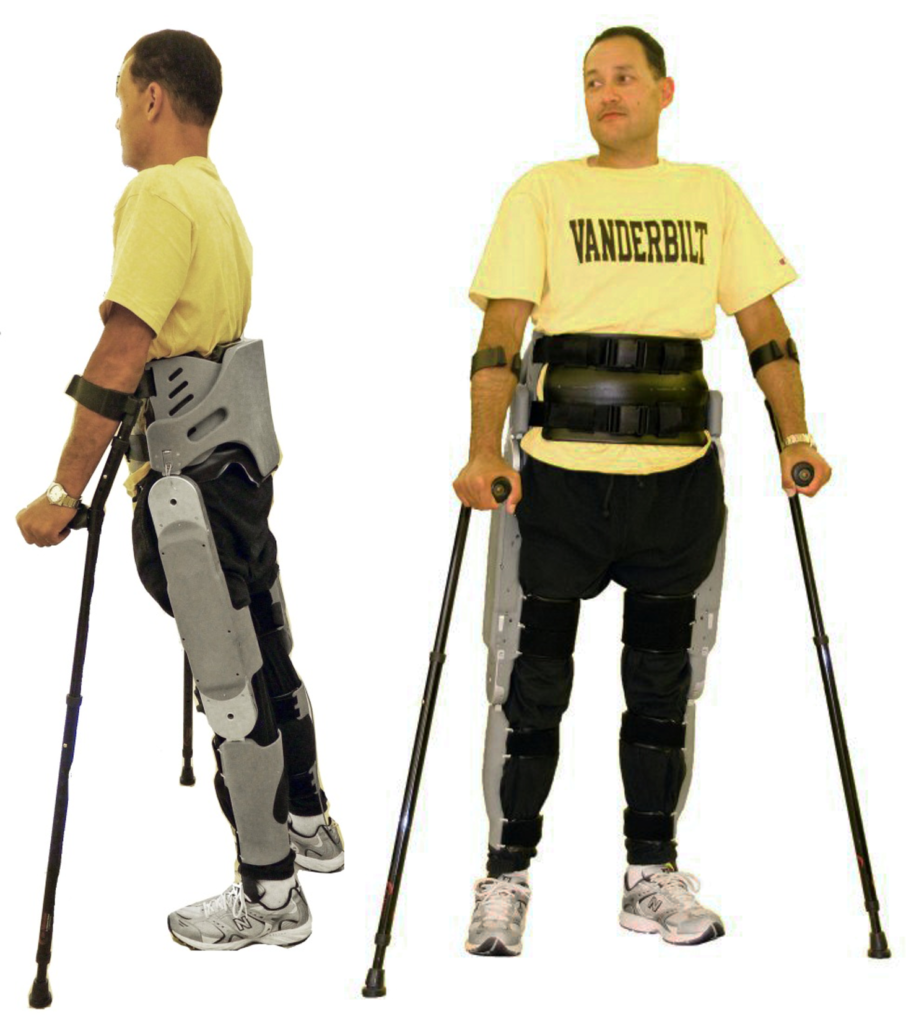 Michael in exoskeleton