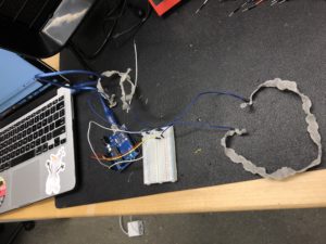 Soft potentiometer setup