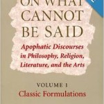 On What Cannot Be Said, vol. 1 large image